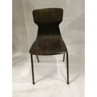 Vintage Obo Eromes schoolstoelen, zithoogte 44cm